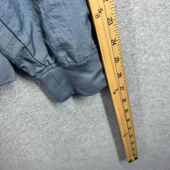 Nike Light Windbreaker Jacket Streetwear Blue Front Zip Men's Size XL - Picture 8 of 10